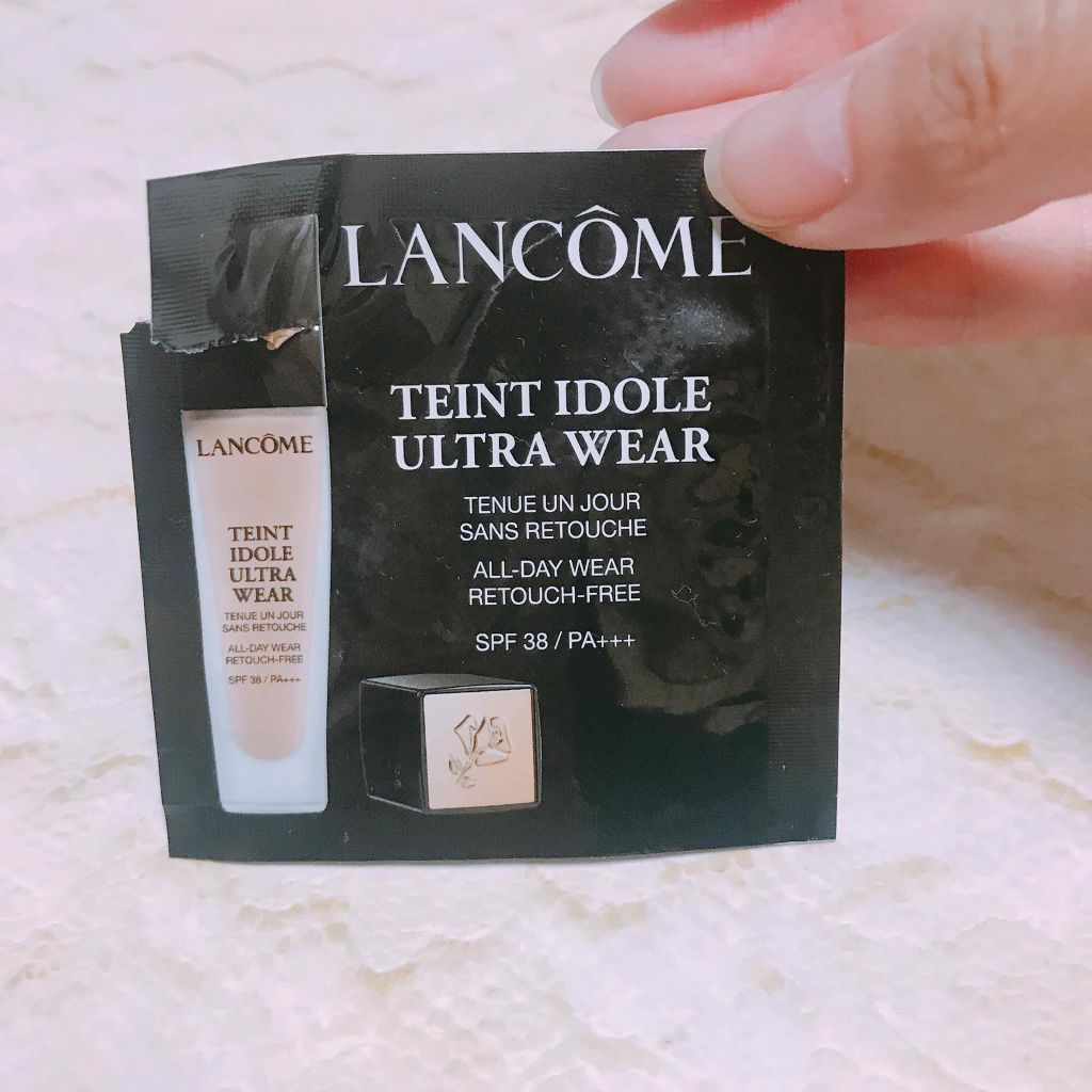 タンイドル ウルトラ ウェア リキッド/LANCOME/リキッドファンデーションを使ったクチコミ(1枚目)