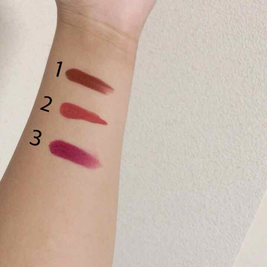 リキッドリップカラー/3CE/口紅を使ったクチコミ（2枚目）