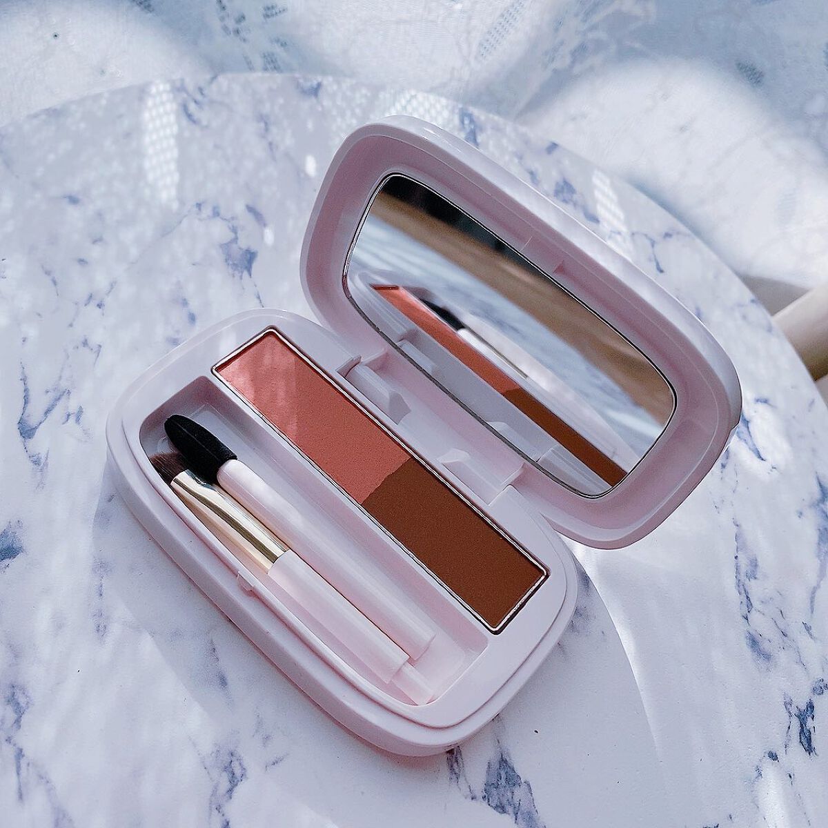 パウダーアイブロウ/media luxe/パウダーアイブロウを使ったクチコミ(6枚目)