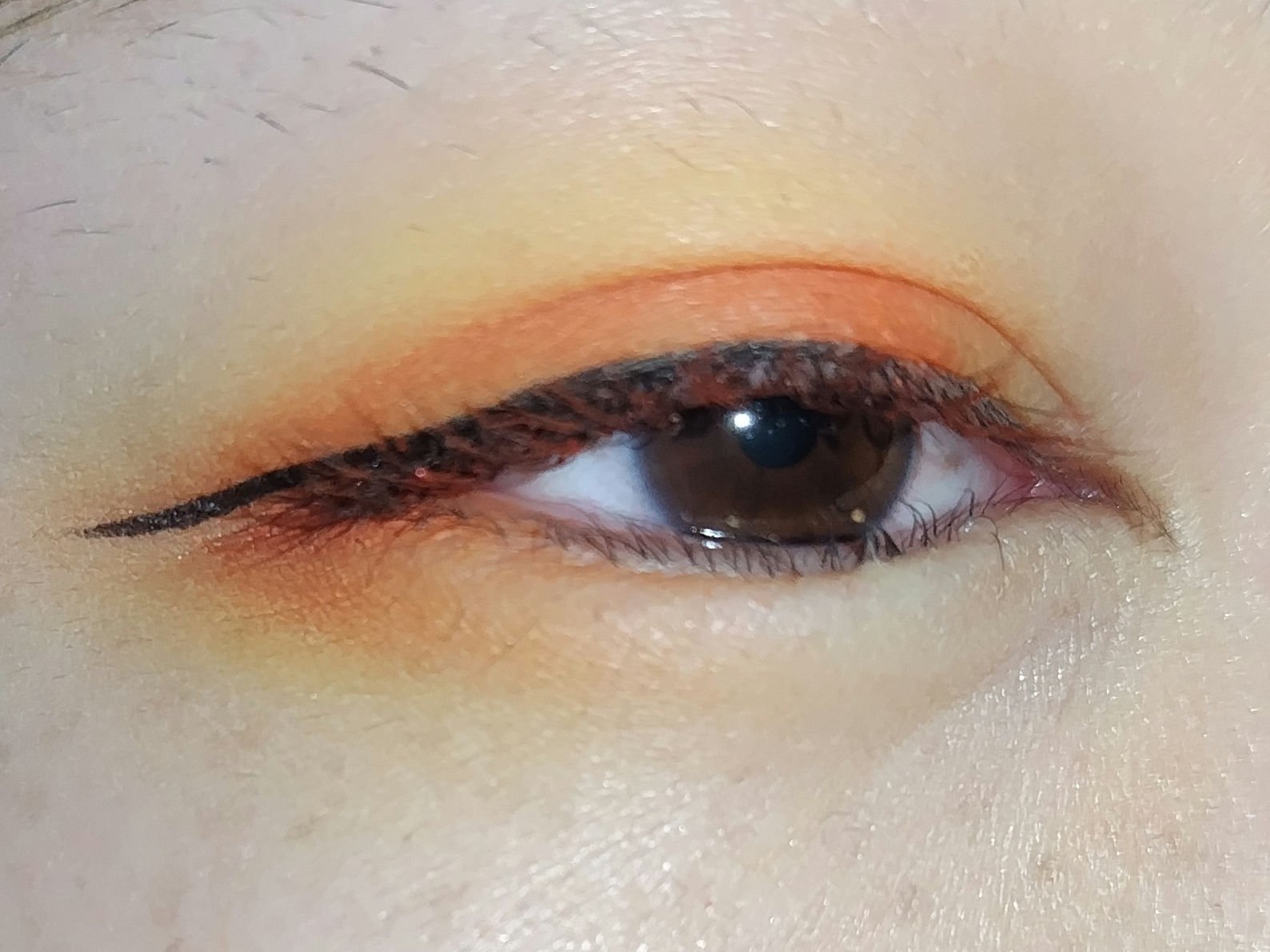 ヴィセ アヴァン シングルアイカラー 049 ORIENTAL POPPY/Visée/単色アイシャドウを使ったクチコミ（3枚目）