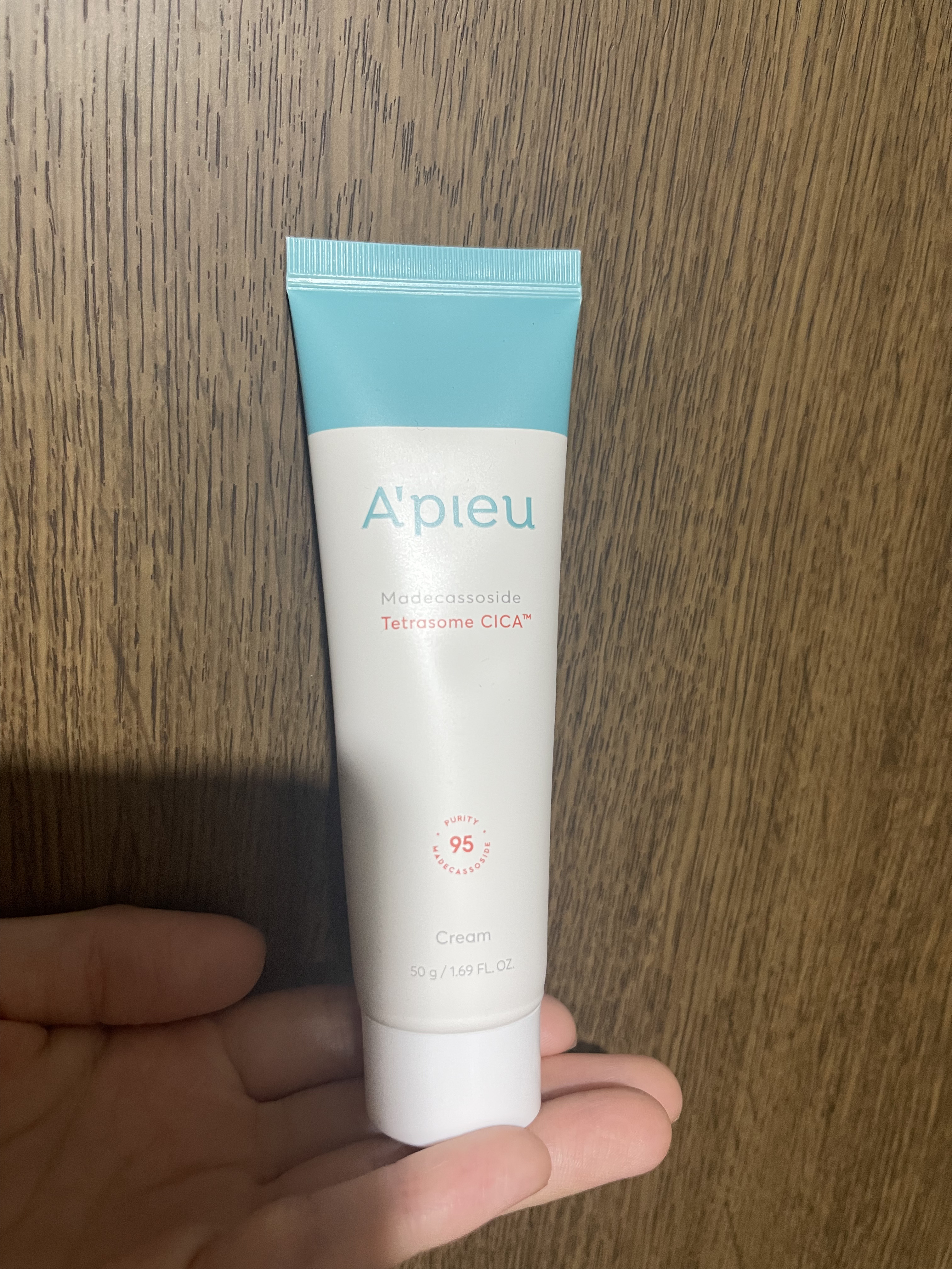 アピュー テトラソーム CICAクリーム/A’pieu/フェイスクリームを使ったクチコミ（1枚目）