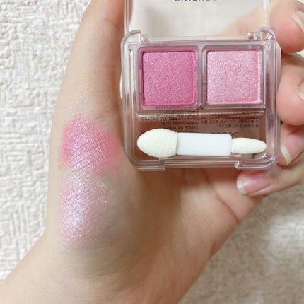 ツイン カラー アイシャドウ/ちふれ/アイシャドウパレットを使ったクチコミ(3枚目)