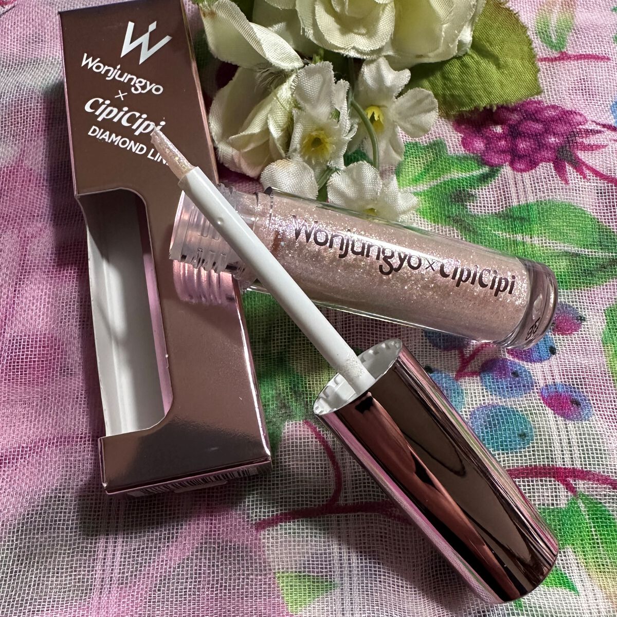 ウォンジョンヨ ダイヤモンドライナー/Wonjungyo/リキッドアイシャドウを使ったクチコミ(2枚目)