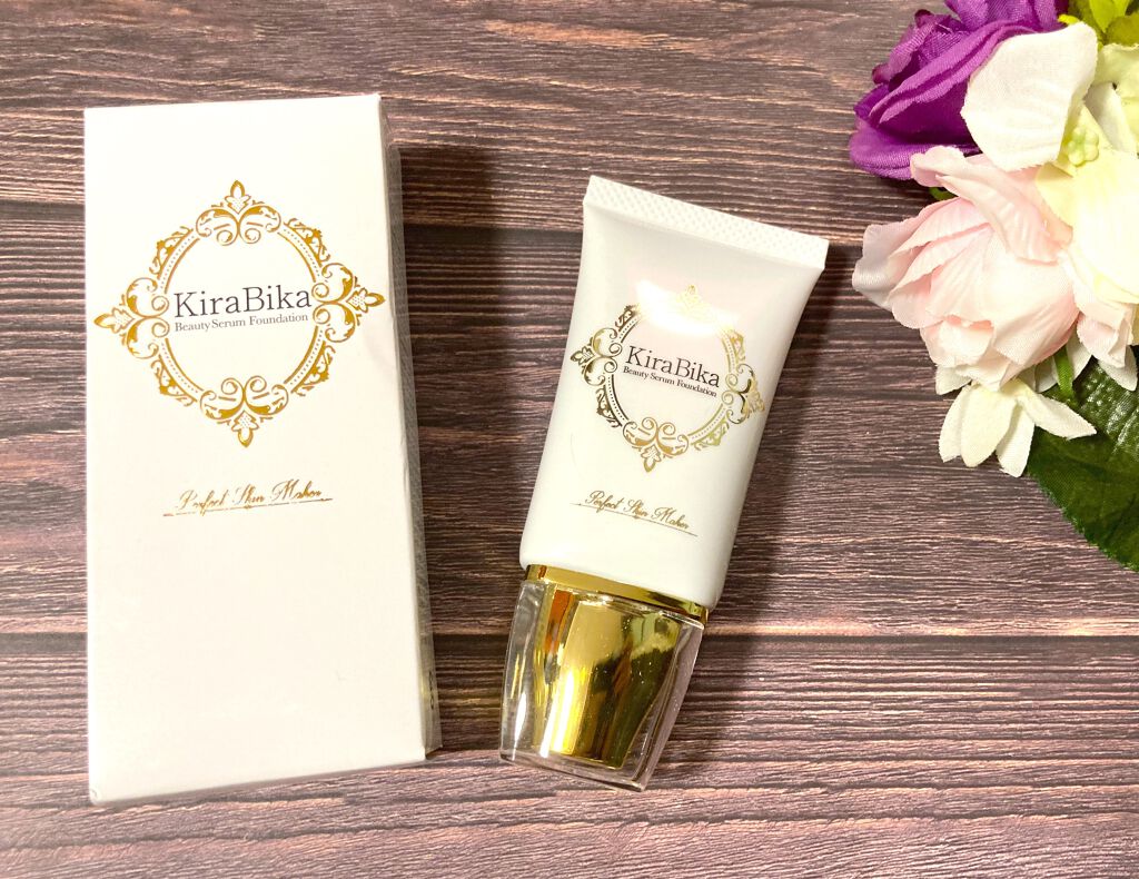 きらびか ビューティーセラムファンデーション/KiraBika/リキッドファンデーションを使ったクチコミ(1枚目)
