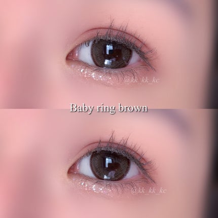 ベイビーモテコン/モテコン/カラーコンタクトレンズを使ったクチコミ(5枚目)