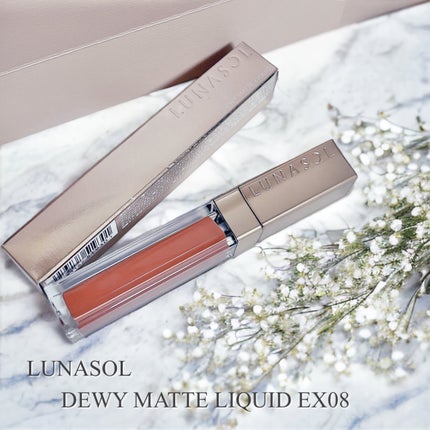 デューイマットリクイド/LUNASOL/口紅を使ったクチコミ(1枚目)