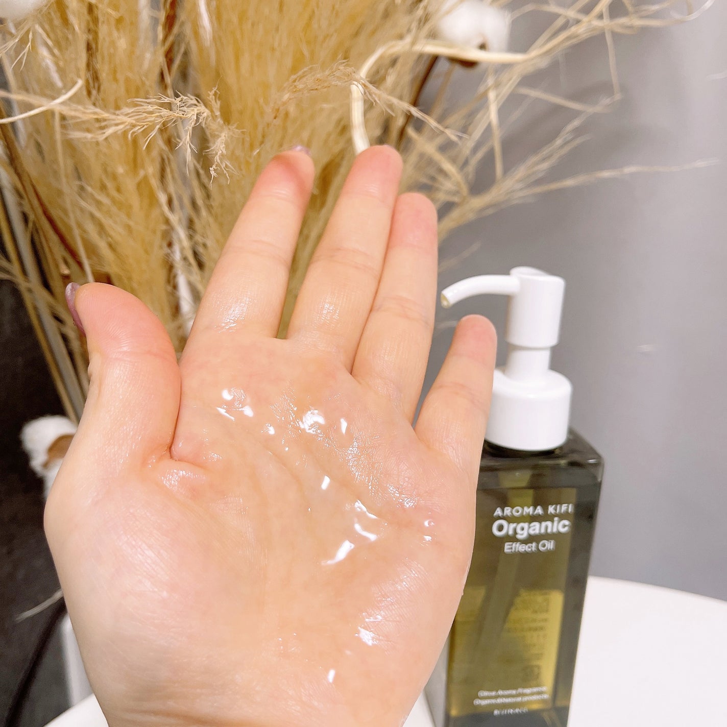 オーガニック エフェクトオイル/AROMA KIFI/ヘアオイルを使ったクチコミ(4枚目)
