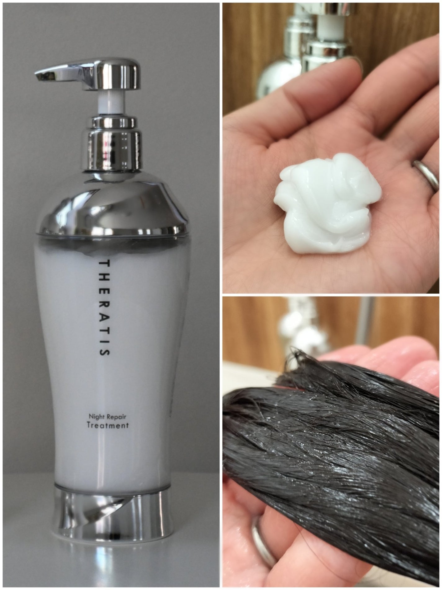 ナイトリペア シャンプー/ヘアトリートメント/THERATIS/シャンプー・コンディショナーを使ったクチコミ(5枚目)