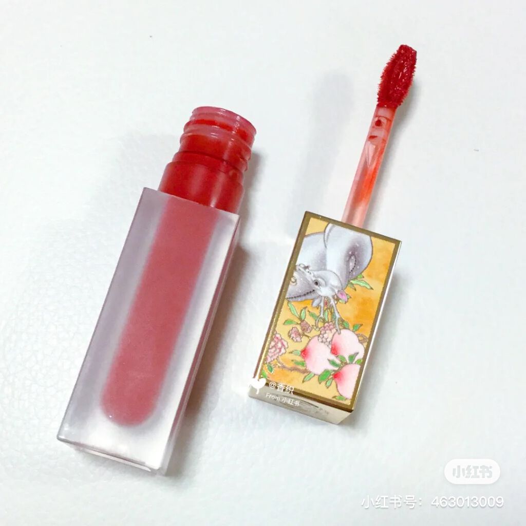 桃源 リキッドリップスティックマット/CATKIN/口紅を使ったクチコミ(3枚目)