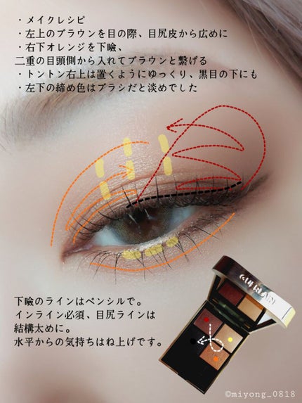 オンブル ジェ/GUERLAIN/アイシャドウパレットを使ったクチコミ(4枚目)