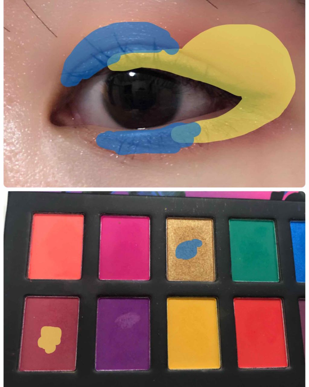 カンコレ リキッドアイライナー/DAISO/リキッドアイライナーを使ったクチコミ(2枚目)