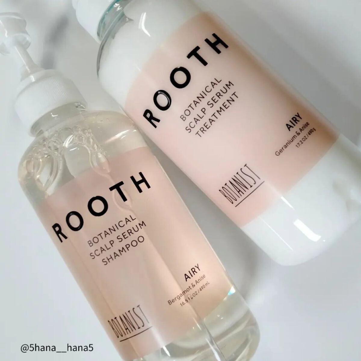 ルース ボタニカルスカルプセラム シャンプー・トリートメント(エアリー)/BOTANIST/市販シャンプーを使ったクチコミ(1枚目)