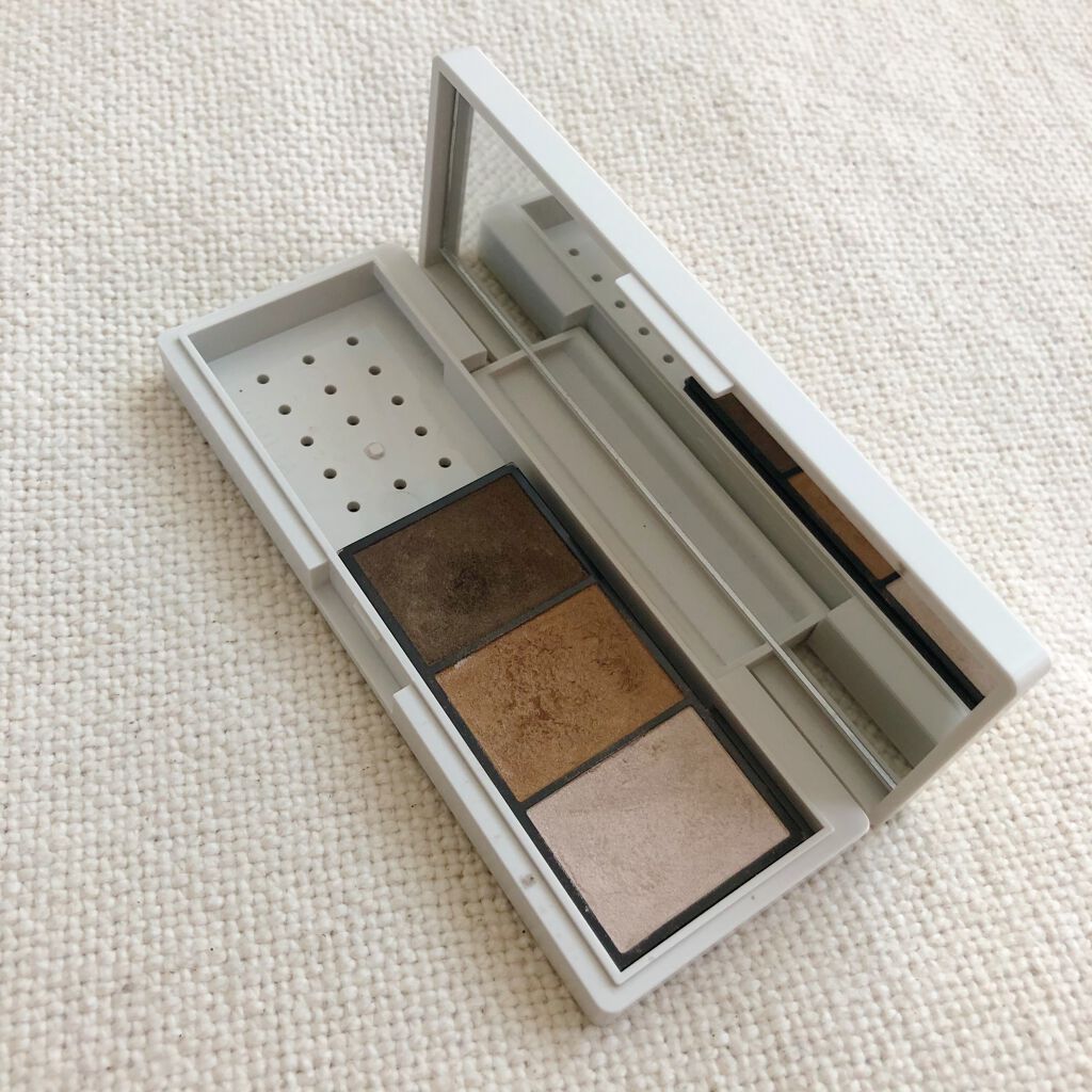 ルミナイジング サテンアイカラー トリオ/SHISEIDO/アイシャドウパレットを使ったクチコミ(1枚目)