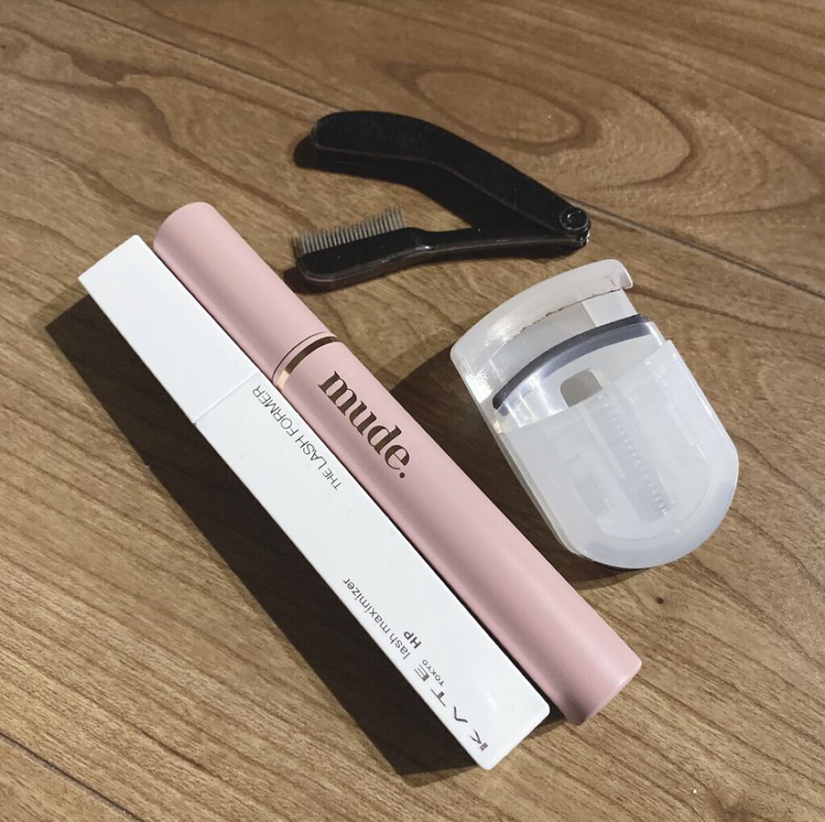 MD インスパイアロングラッシュ カーリングマスカラ/mude./マスカラを使ったクチコミ（2枚目）