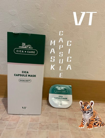 CICA カプセルマスク/VT/洗い流すパック・マスクを使ったクチコミ(1枚目)