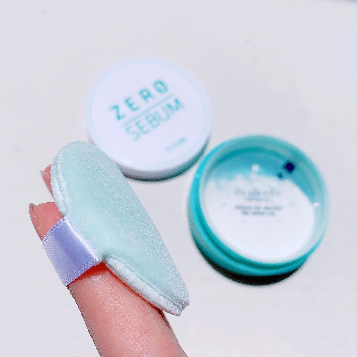 Zセバムドライングパウダー/ETUDE/フェイスパウダーを使ったクチコミ（3枚目）