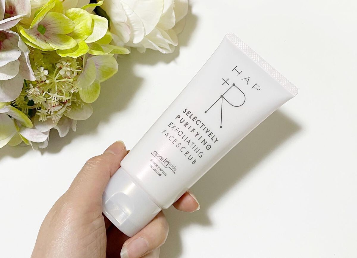 フェイススクラブ /HAP+R/スクラブ・ゴマージュを使ったクチコミ(4枚目)