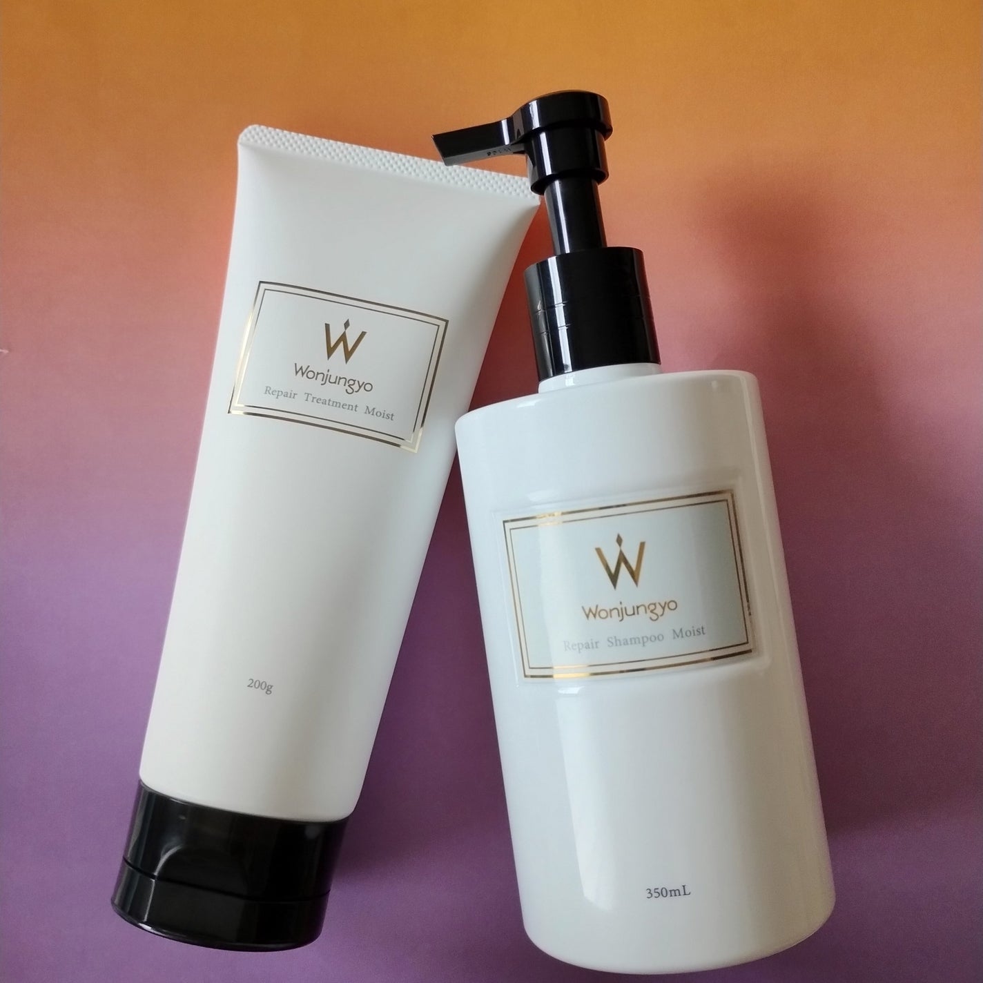 ウォンジョンヨ リペアシャンプー モイスト/リペアトリートメント モイスト/Wonjungyo/市販シャンプーを使ったクチコミ(2枚目)