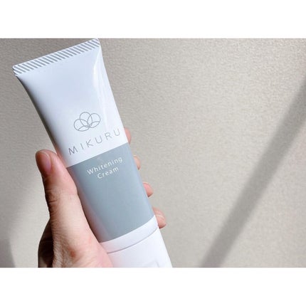 なったん☪︎* on LIPS 「MIKURUホワイトニングクリーム2週間程使ってます🥺年末年始..」(5枚目)