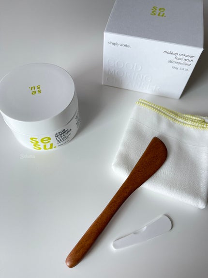 GOOD MORING CLEANSER/simply works/クレンジングバームを使ったクチコミ(4枚目)