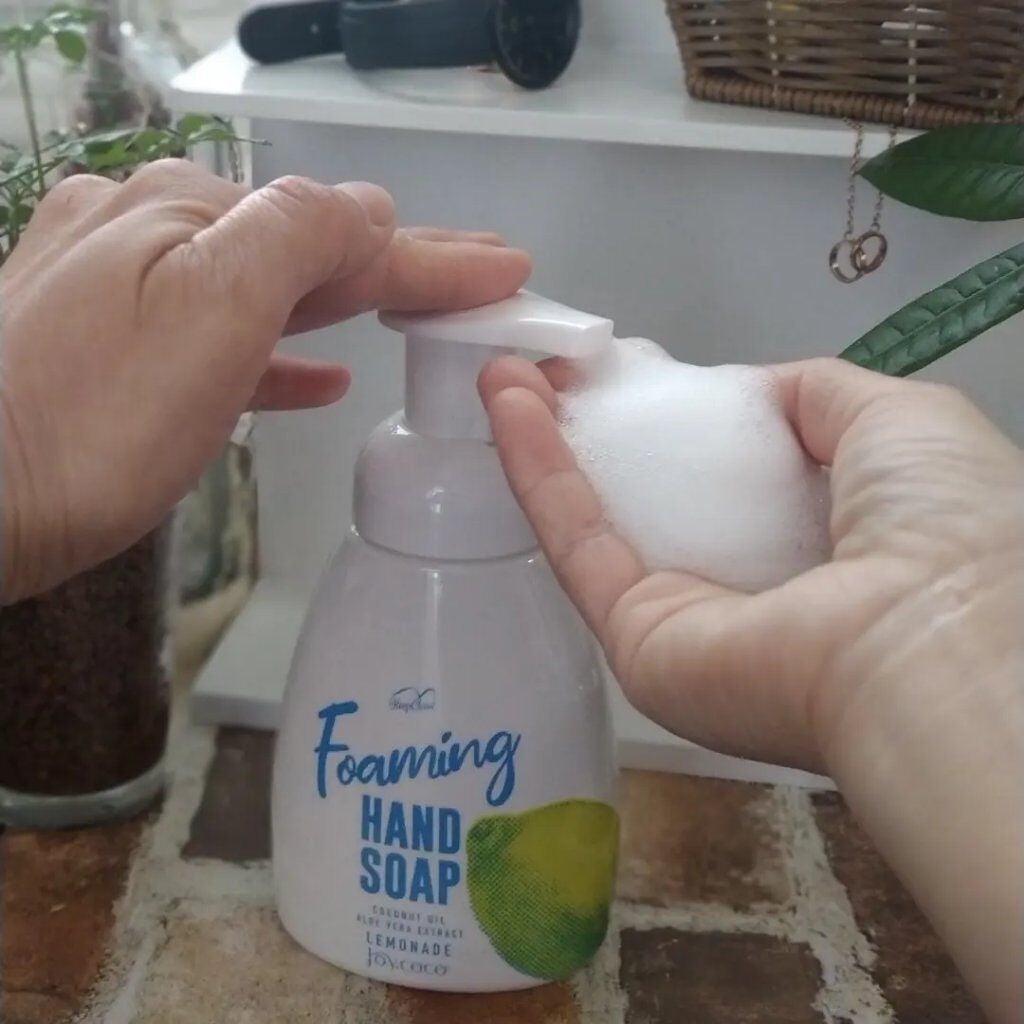 フォームハンドソープ レモネード/Joy.coco(ジョイココ)/ハンドソープを使ったクチコミ(1枚目)