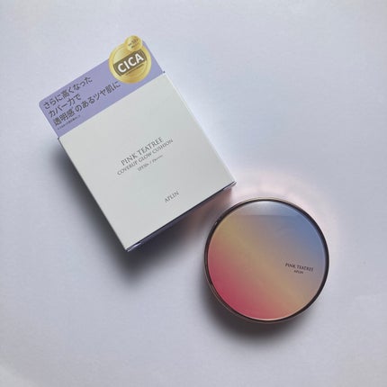 ピンクティーツリーカバーアップグロウクッション/APLIN/クッションファンデーションを使ったクチコミ(1枚目)