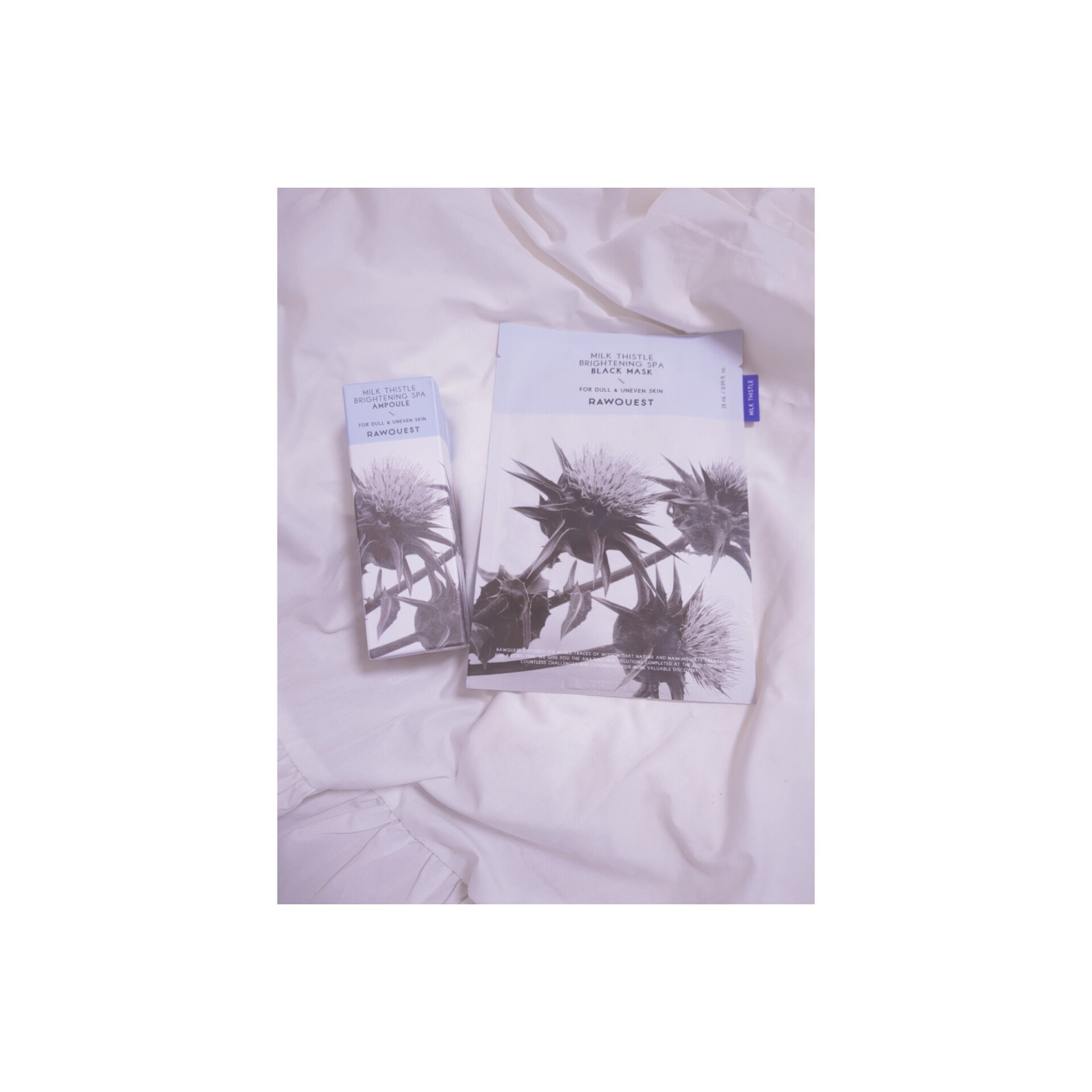 ミルクシスルブライトニングスパ アンプル/RAWQUEST/美容液を使ったクチコミ（1枚目）