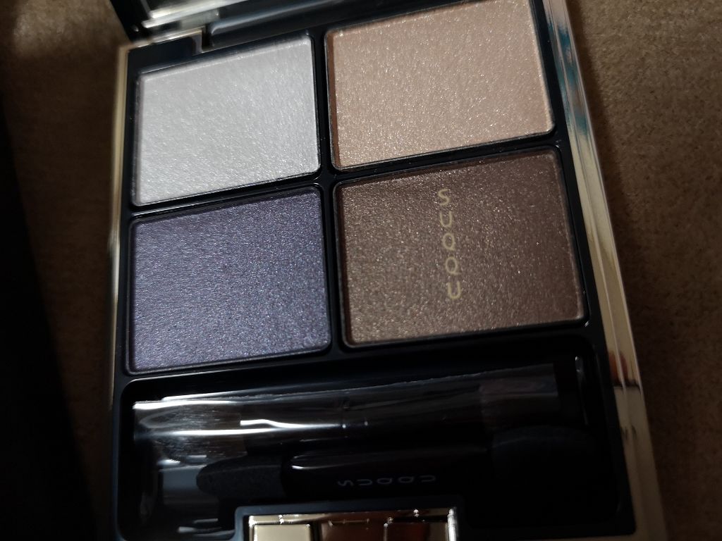 デザイニング カラー アイズ 05 蒼雫(AOSHIZUKU)/SUQQU/アイシャドウパレットを使ったクチコミ（1枚目）