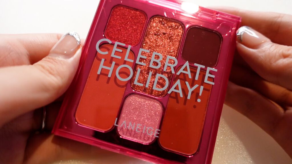 【2020ホリデーエディション】アイシャドウ/LANEIGE/アイシャドウパレットを使ったクチコミ(4枚目)