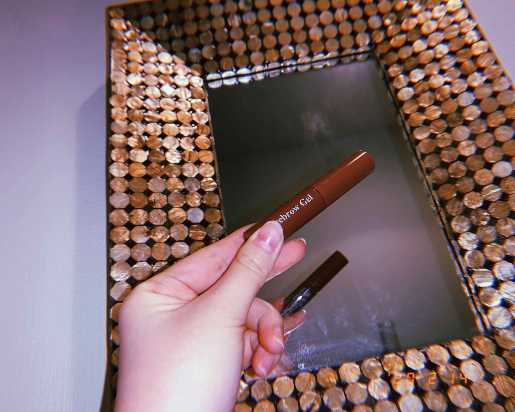 アイブロウジェル/DAISO/眉マスカラを使ったクチコミ（1枚目）