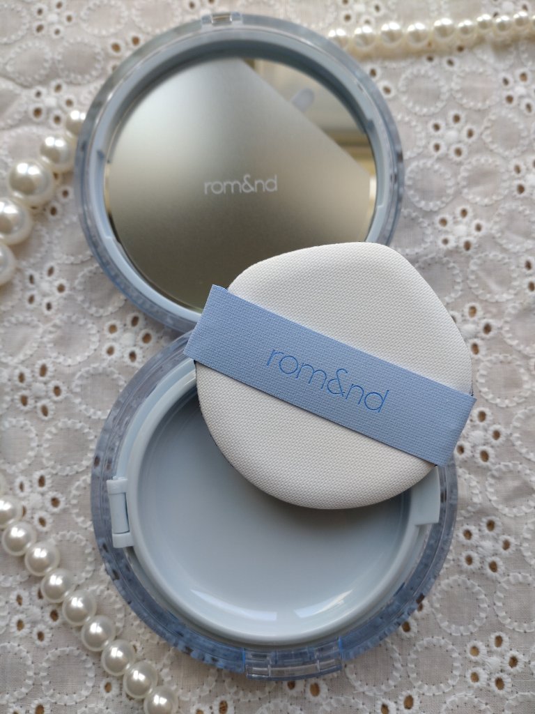 ベアウォータークッション 03 ナチュラル21/rom&nd/クッションファンデーションを使ったクチコミ（2枚目）