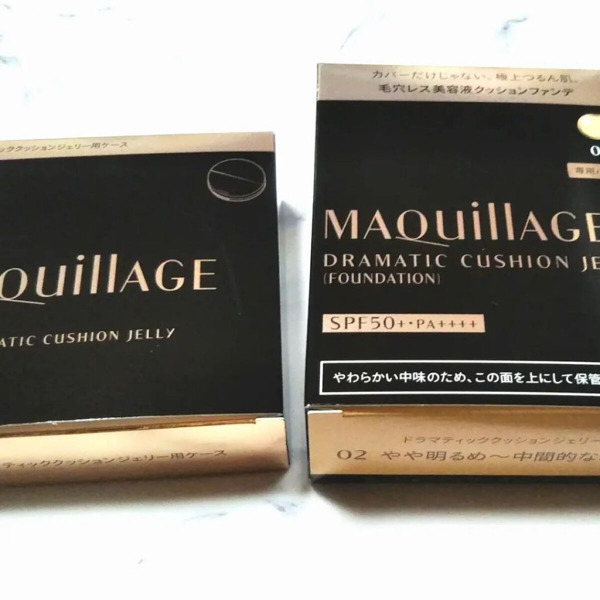 ドラマティッククッションジェリー ドラマティック クッションジェリー用ケース/マキアージュ/クッションファンデーションを使ったクチコミ（2枚目）