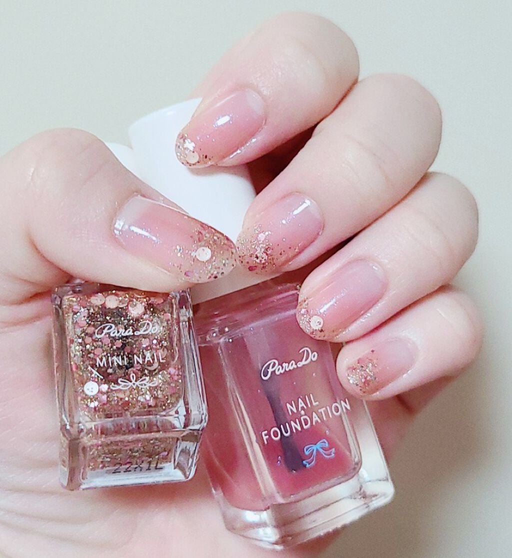 ネイルファンデーション/パラドゥ/マニキュアを使ったクチコミ(2枚目)