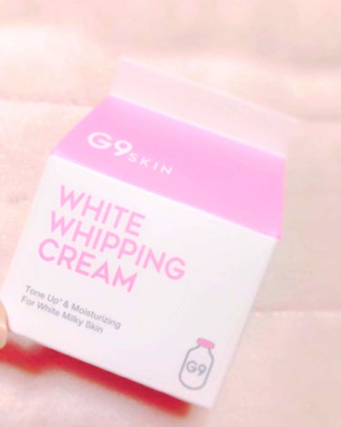 WHITE WHIPPING CREAM(ウユクリーム) ピンク/G9SKIN/化粧下地を使ったクチコミ（1枚目）