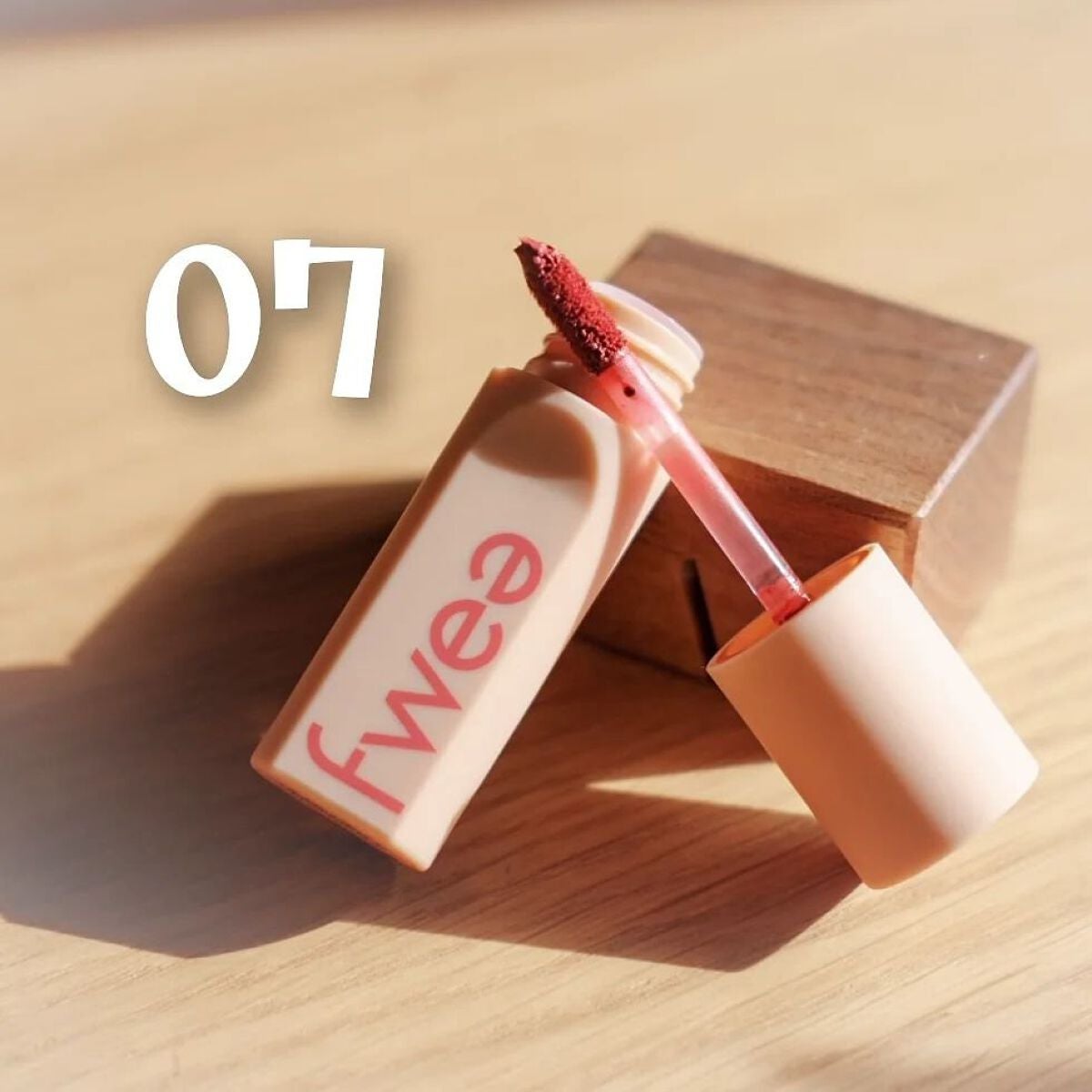 フィーティントスエード/fwee/リップティントを使ったクチコミ(4枚目)