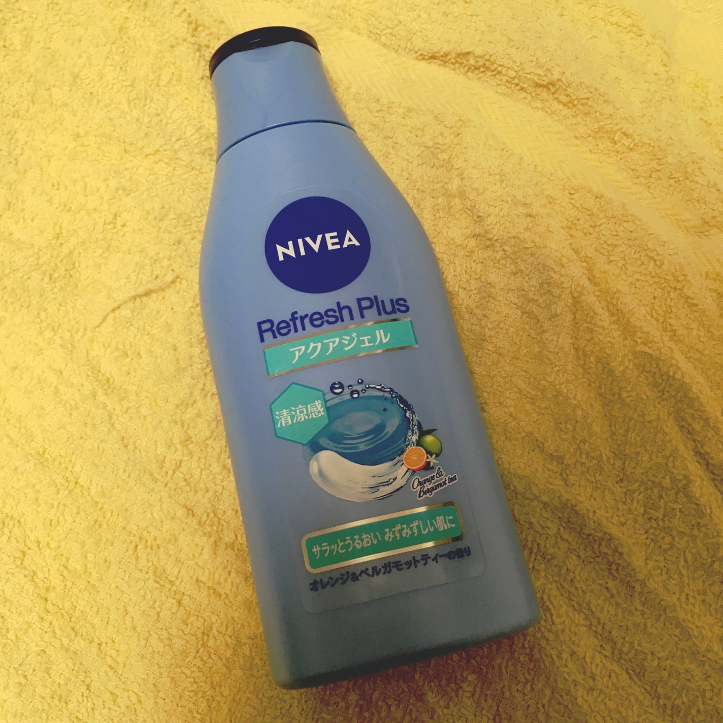 ニベア リフレッシュプラス アクアモイスチャー ボディジェル/ニベア/ボディローションを使ったクチコミ(1枚目)