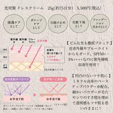 光対策 ドレスクリーム/ドモホルンリンクル/化粧下地を使ったクチコミ（2枚目）