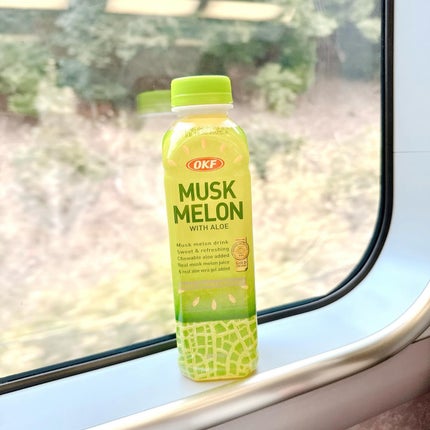 MUSK MELON WITH ALOE/OKF/ドリンクを使ったクチコミ(2枚目)