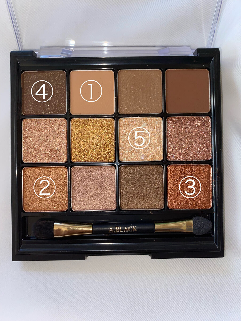 グラムチェンジマルチパレット/A.BLACK/マルチパレットを使ったクチコミ（2枚目）