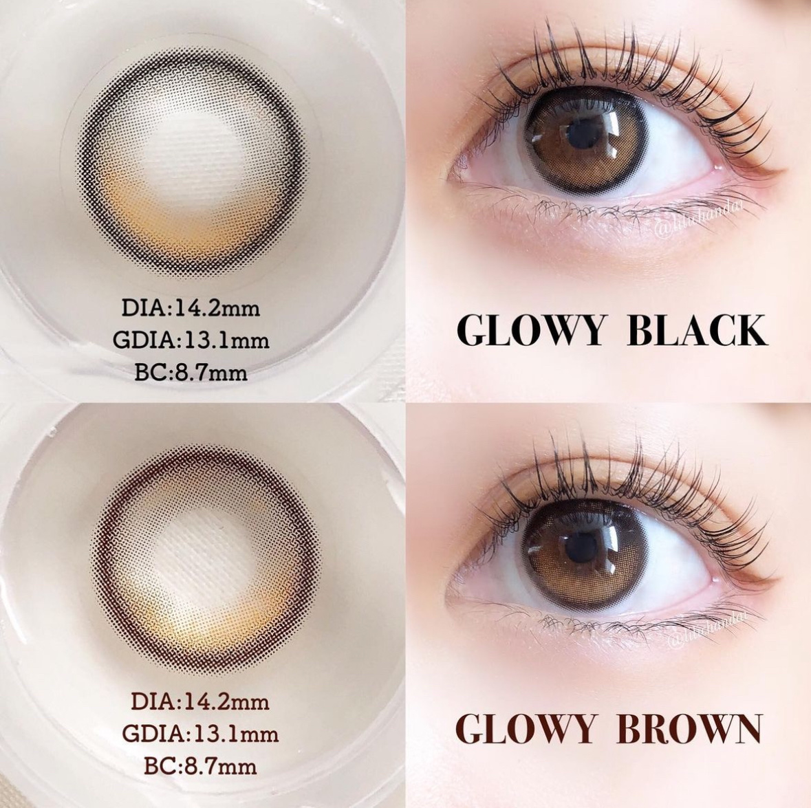 Glowy 1day/OLENS/ワンデー（１DAY）カラコンを使ったクチコミ（3枚目）