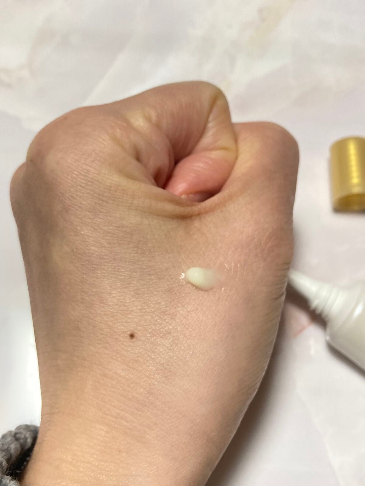 極潤プレミアム ヒアルロンアイクリーム/肌ラボ/アイケア・アイクリームを使ったクチコミ(5枚目)