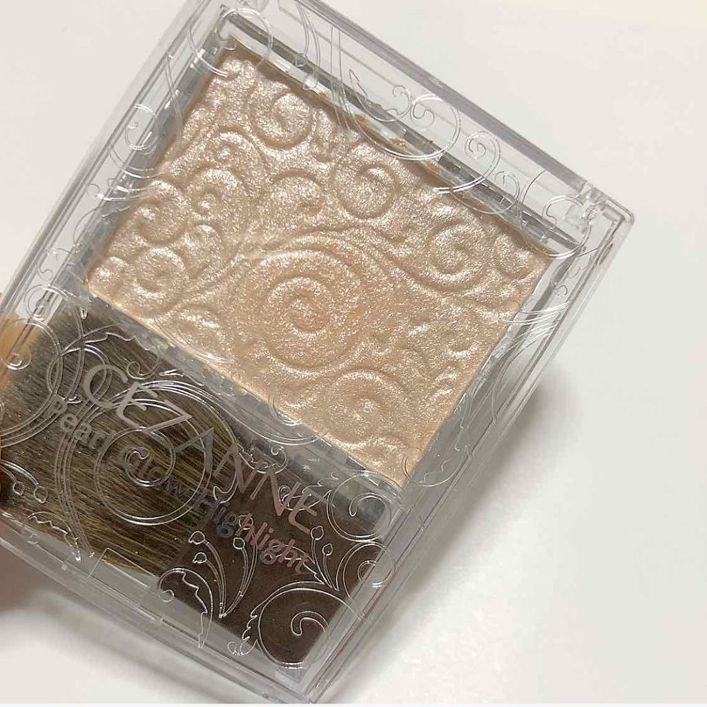 パールグロウハイライト/CEZANNE/パウダーハイライトを使ったクチコミ(1枚目)