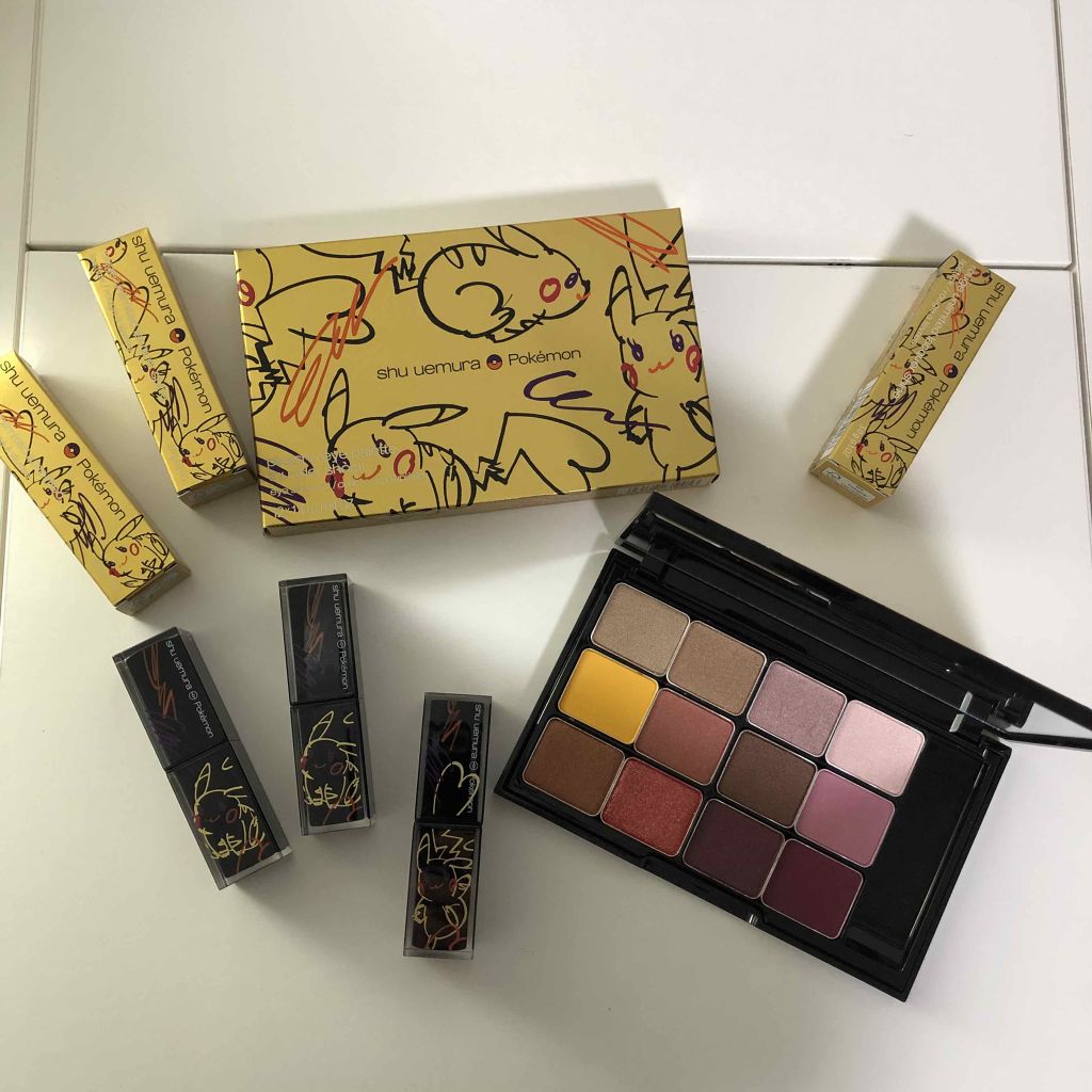 ルージュ アンリミテッド ラッカーシャイン＜2019年クリスマスコフレ限定＞/shu uemura/口紅を使ったクチコミ（1枚目）