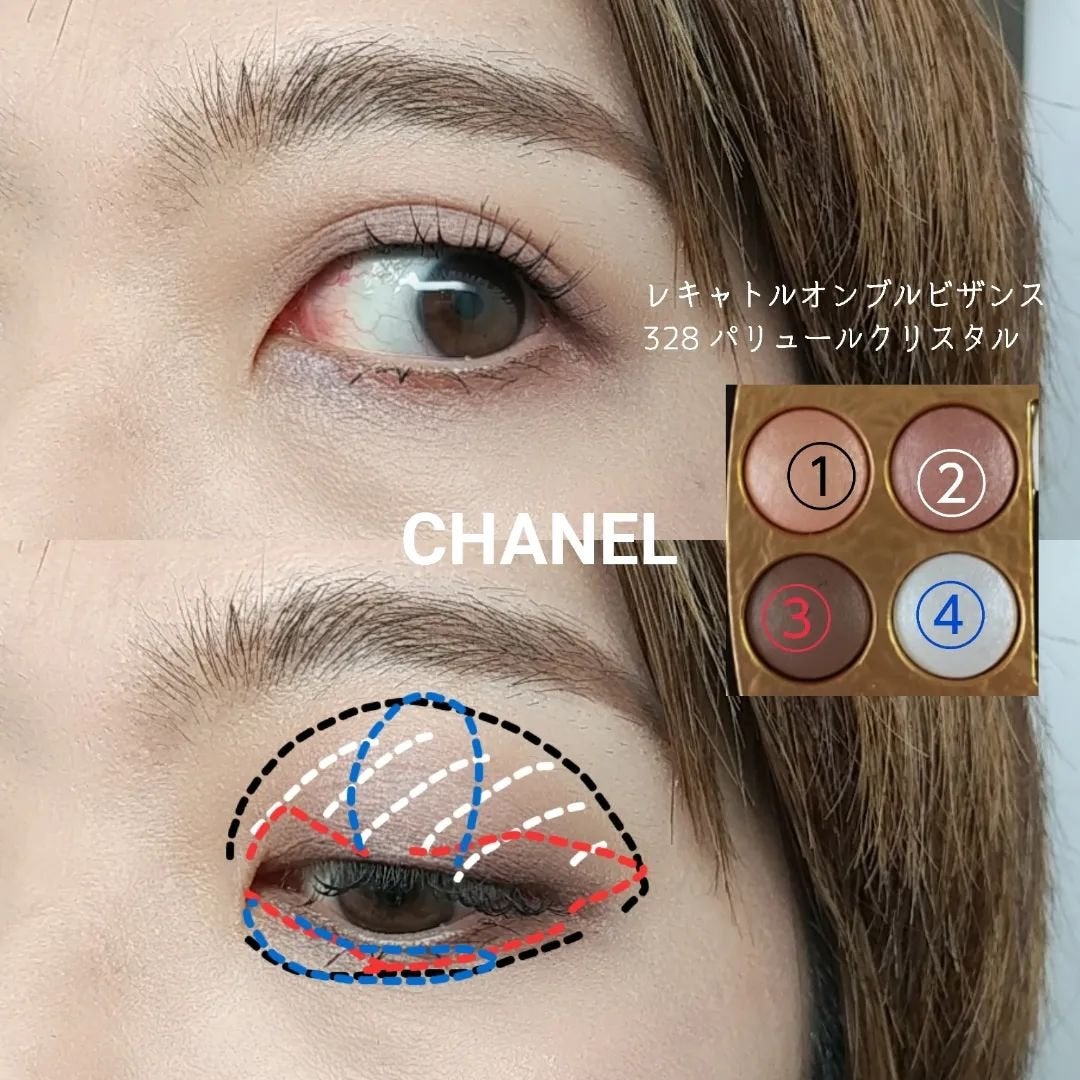 レ キャトル オンブル ビザンス /CHANEL/アイシャドウパレットを使ったクチコミ(8枚目)