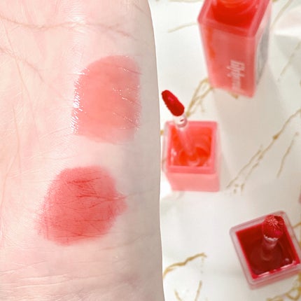 ブラッディライアー コーティングティント/lilybyred/リップティントを使ったクチコミ(5枚目)