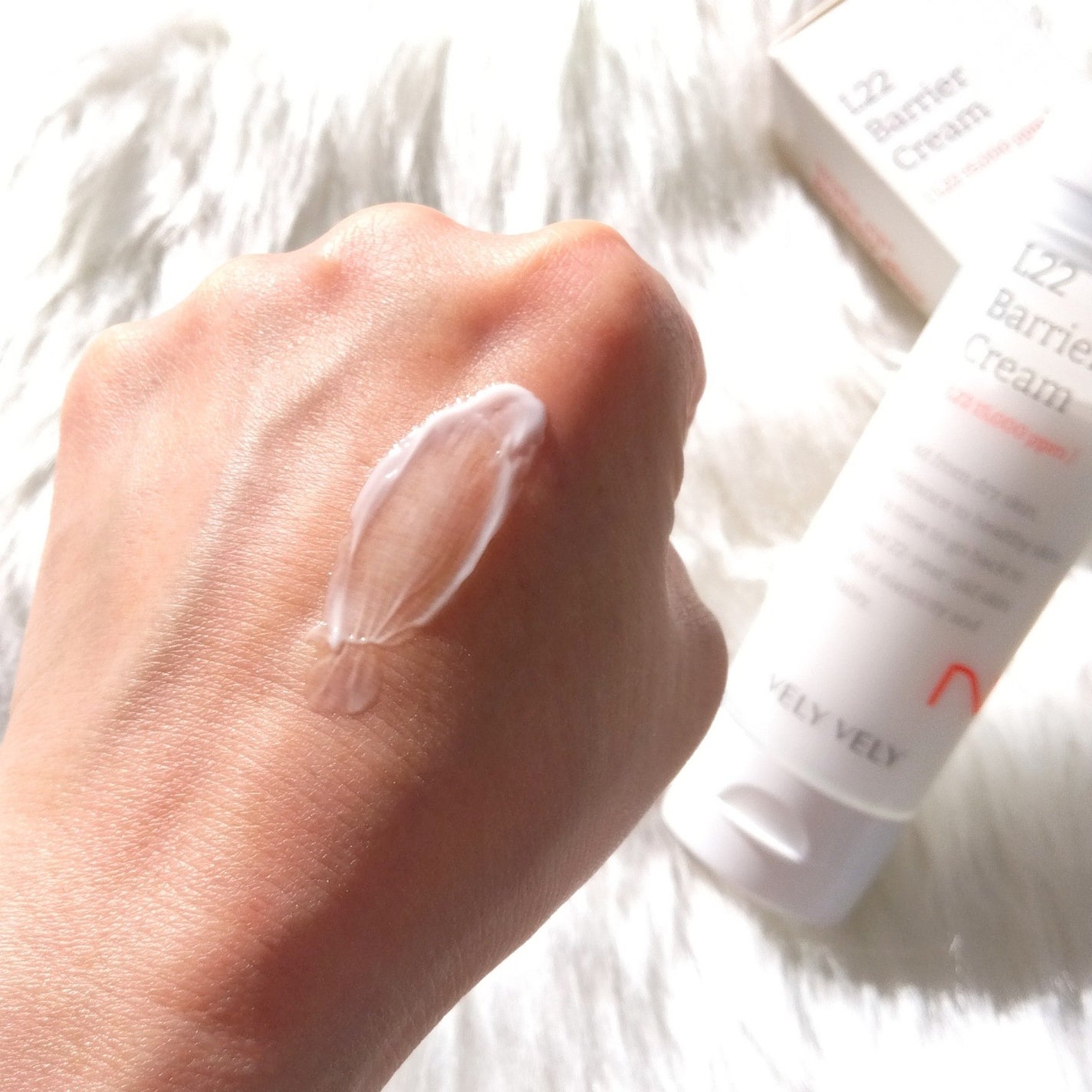 L22バリアクリーム/VELY VELY/フェイスクリームを使ったクチコミ(4枚目)