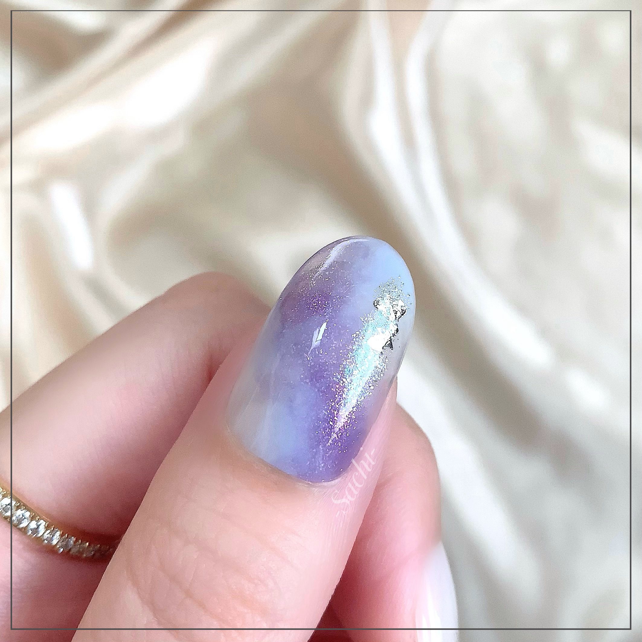 ネイルホリック Flower Layered color BL934 アジサイ/ネイルホリック/マニキュアを使ったクチコミ（3枚目）