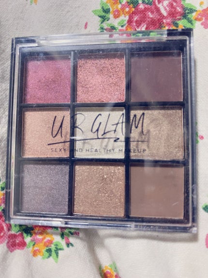 UR GLAM BLOOMING EYE COLOR PALETTE/U R GLAM/アイシャドウパレットを使ったクチコミ(1枚目)