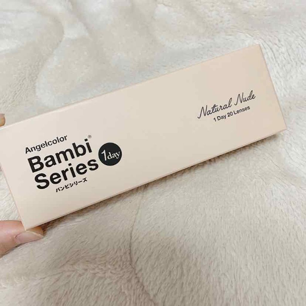 バンビシリーズ ワンデー ナチュラル/AngelColor/ワンデー（１DAY）カラコンを使ったクチコミ（3枚目）