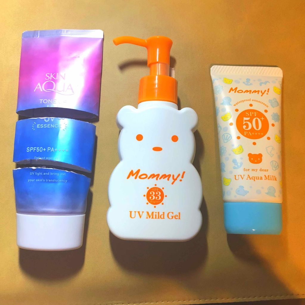 マミー UVアクアミルク/マミー/日焼け止めミルクを使ったクチコミ（1枚目）